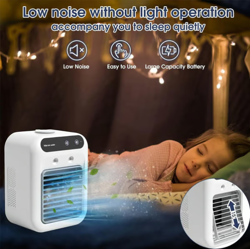 Mini Portable Air Conditioner with Cooling and Humidification Function