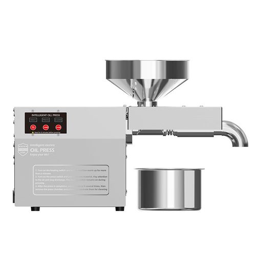 Cold-Pressed Fully Automatic Oil Press  Freshly Squeezed Edible Oil