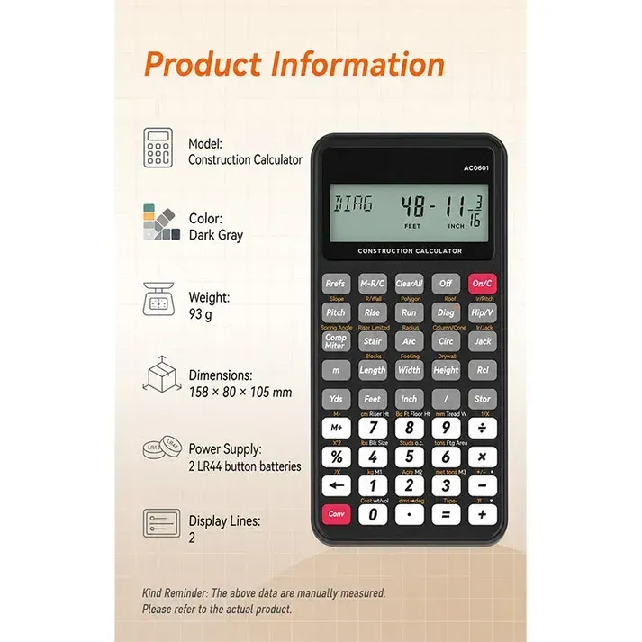 Engineering Calculator with Writing Tablet