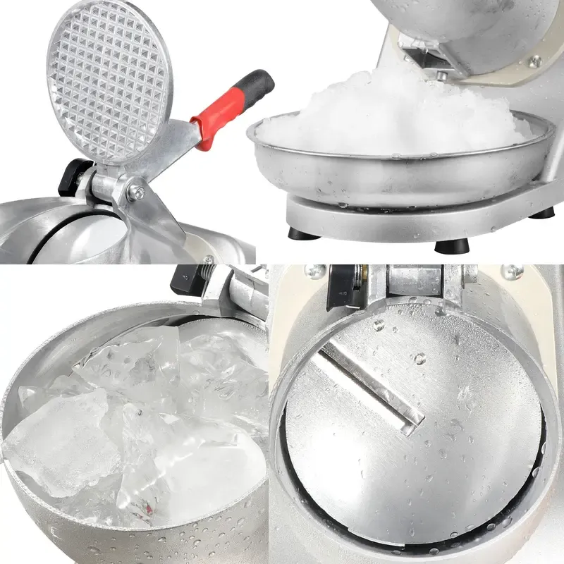 Segawe 300W Electric Ice Shaver Machine, Stainless Steel Ice Crusher, Household Frozen Treat Maker