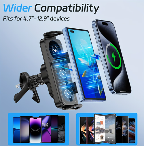 Two-In-One Automatic Rotating Car Holder