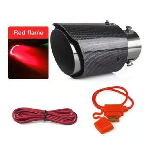 Decorate your car's exhaust pipe with it, making your car the most beautiful. Easy to install, no additional screws or drilling required.