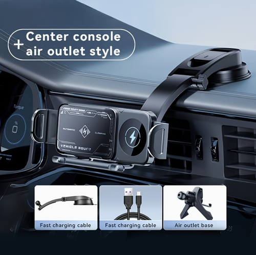 Two-In-One Automatic Rotating Car Holder