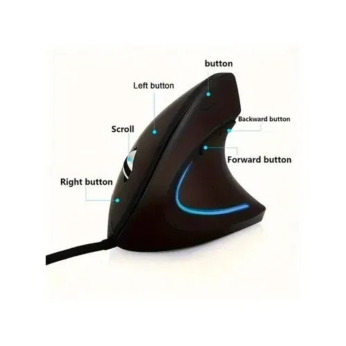 Wired Ergonomic Vertical Mouse