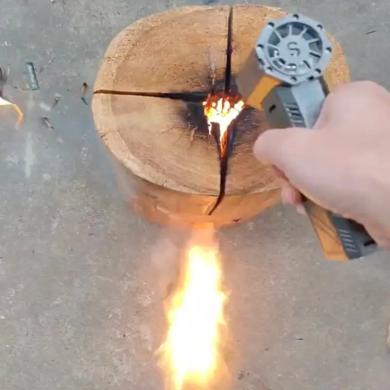 Mini Jet Fan Blower Turbo Fan Handheld Air Duster 13000rpm Brushless Motor 8000mAh Battery Ergonomic Design for Cleaning & Outdoor Use