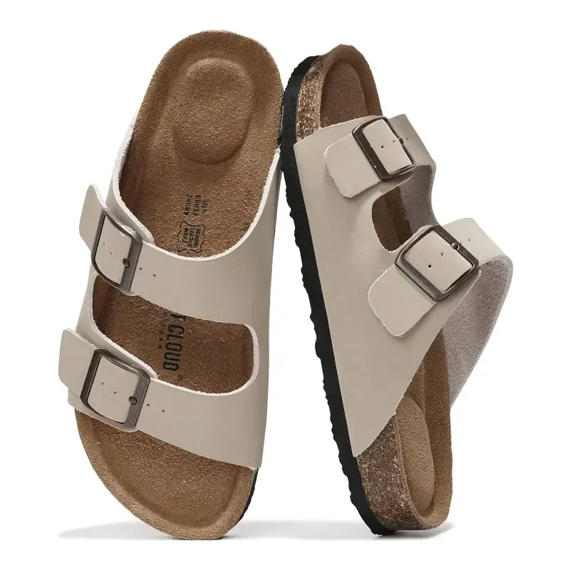 Women's | 100% Genuine Leather Womens Sandals | Memory Foam | Lightweight | Non-Slip
