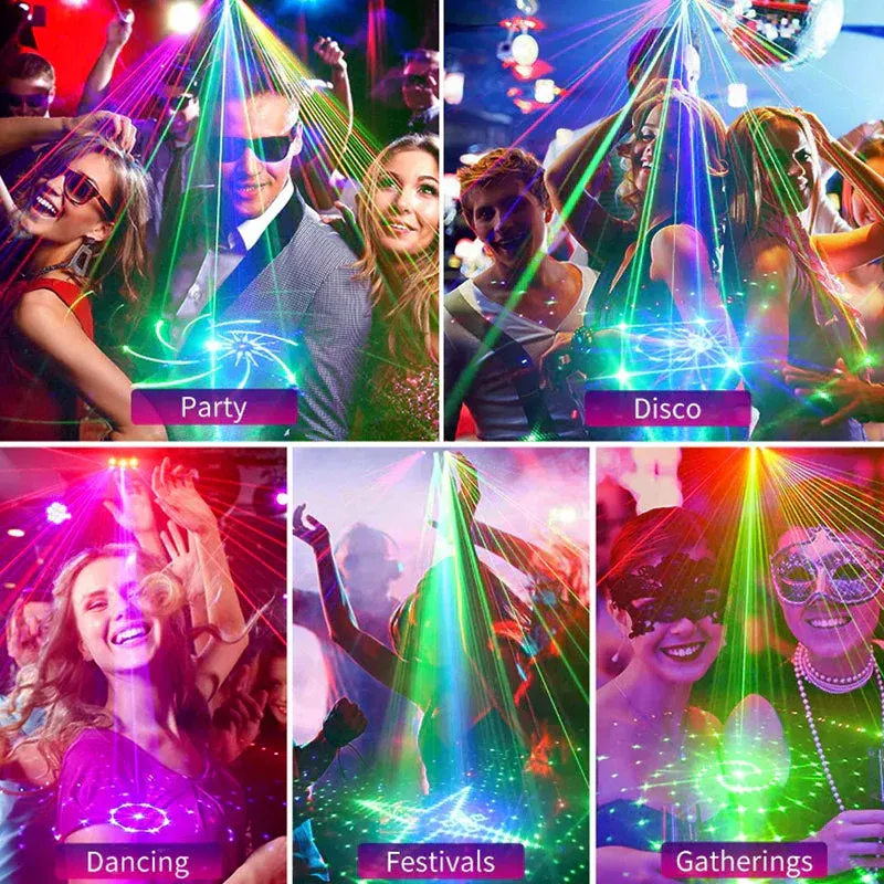 🔥Hot Sale 60% OFF🔥Rechargeable & Portable RGB Laser Party Light