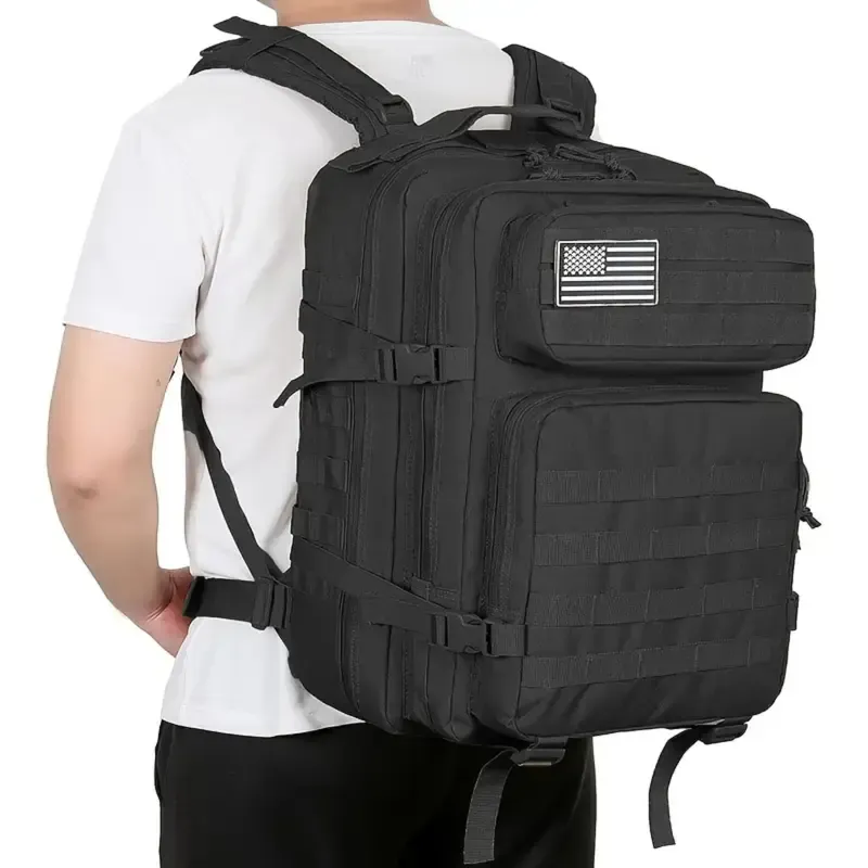 Heavy-Duty Tactical Backpack – Military-Grade, 40L Capacity, Molle System