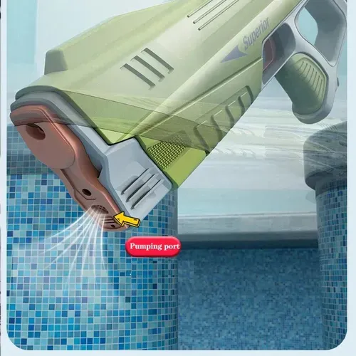 Automatic Electric Water Gun Toys Bursts High-pressure - Blue