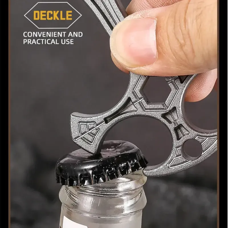Edc Tactical Defense Crossbow Hanging Bottle Opener, Cool Portable Self-Defense Gear, Outdoor Camping Self-Defense Tool, Beautiful Metal Gift Toy