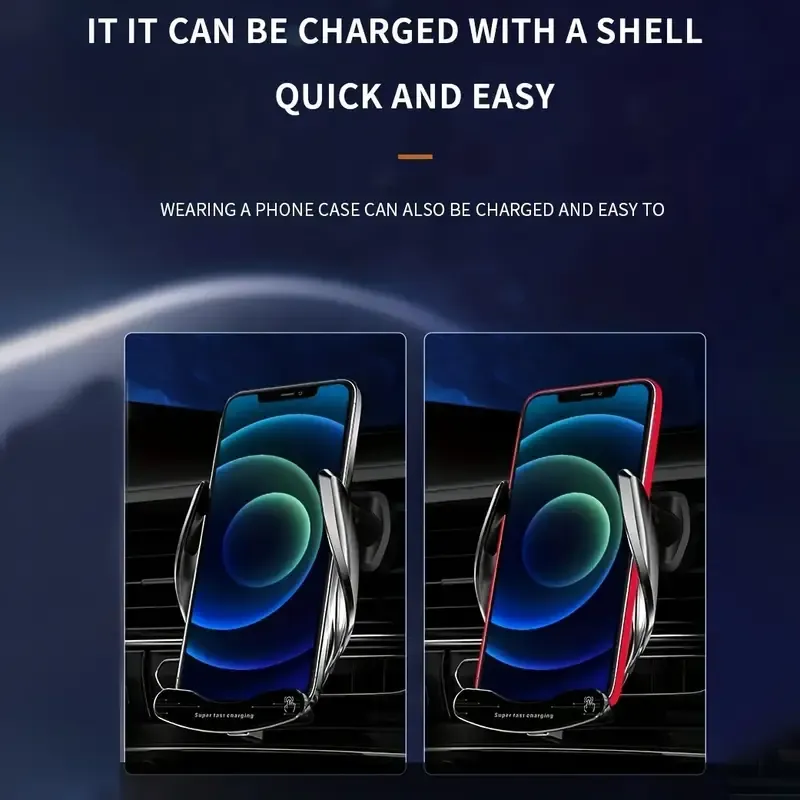 Smart Car Wireless Charging Phone Holder