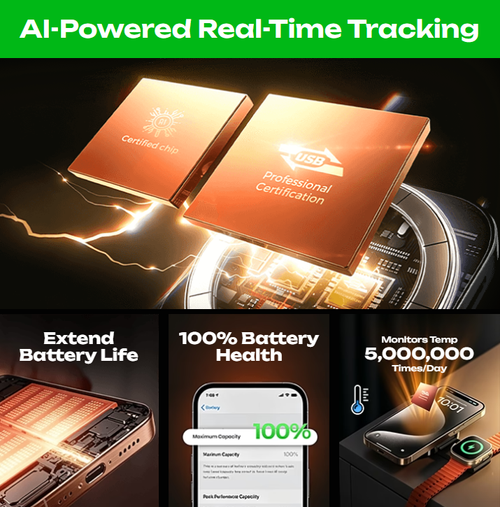 140W Smart Auto-Disconnect Fast Charger
