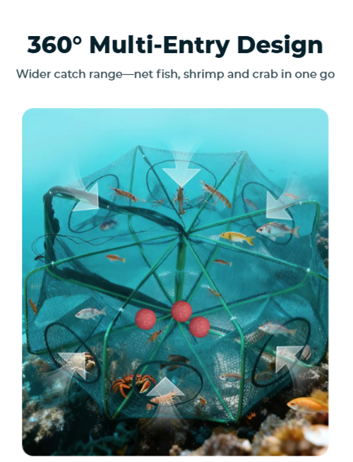 SeaCatch Pro Fish Trap – Your Easy Catch Solution