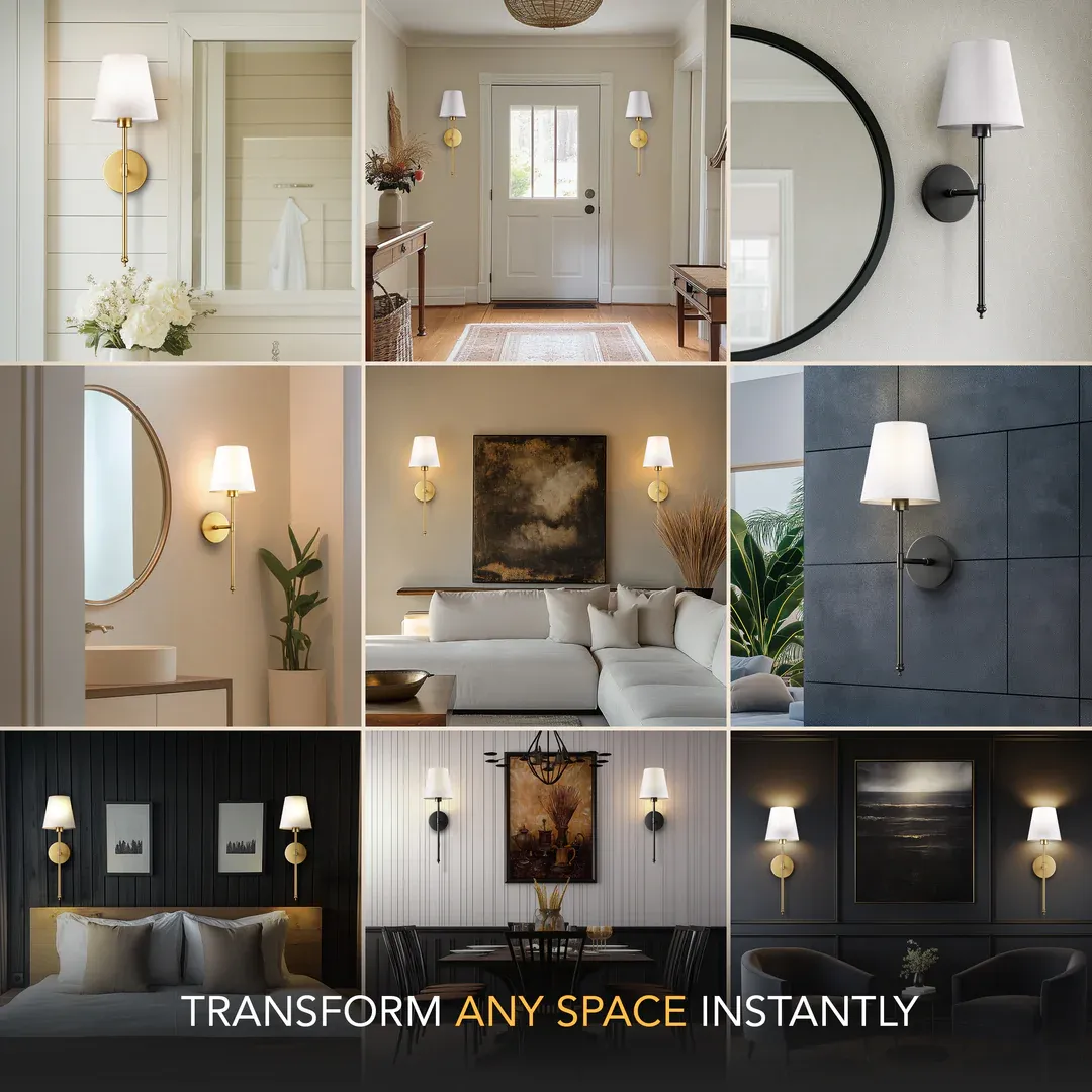 WIRELESS WALL SCONCES