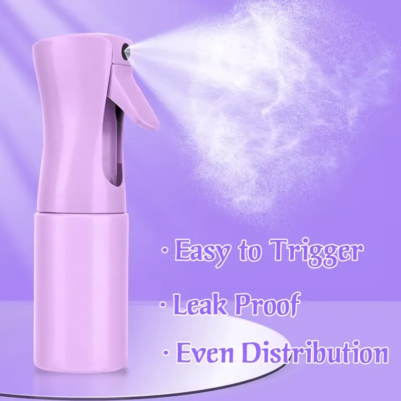 Purple 6-in-1 Hair Brush Set with Detangler & Combs for Straight Curly All Hair Types Wet Dry Adults Children 13 Counts Hair Care Kit