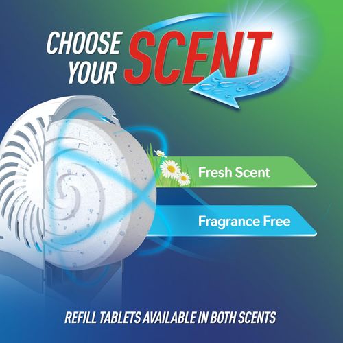 DampRid Reusable Moisture Absorber with 4 Drop-In Tablets, Fresh Scent, 15.8 oz., Attract and Trap Excess Moisture & Eliminate Musty Odors for Cleaner, Fresher Air