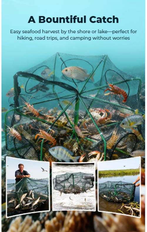 SeaCatch Pro Fish Trap – Your Easy Catch Solution