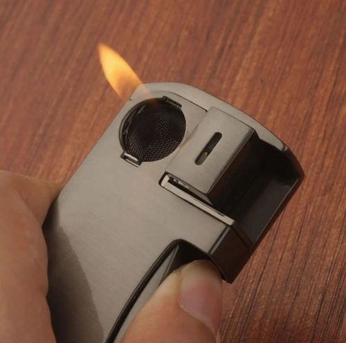 2 Sets Premium Dual-Purpose Creative Vintage Pipe Lighter Gift Box