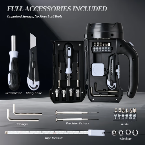 18-in-1 Multi-Function Tool Flashlight