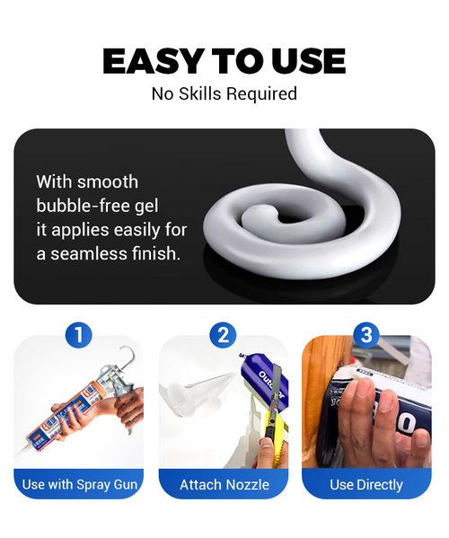 New Upgrades🔥Waterproof Silicone Sealant for Indoor & Outdoor