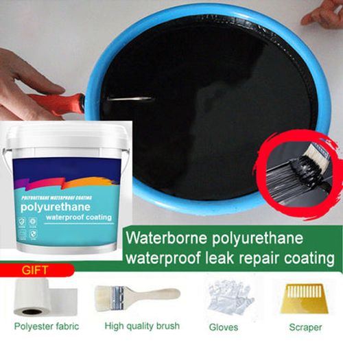 🌿 50% OFF NOW! ✨ Polyurethane Waterproof Coating - Eco-Friendly Leak Repair Solution for Roofs & Walls with Long-Lasting Protection 🛡️🏠