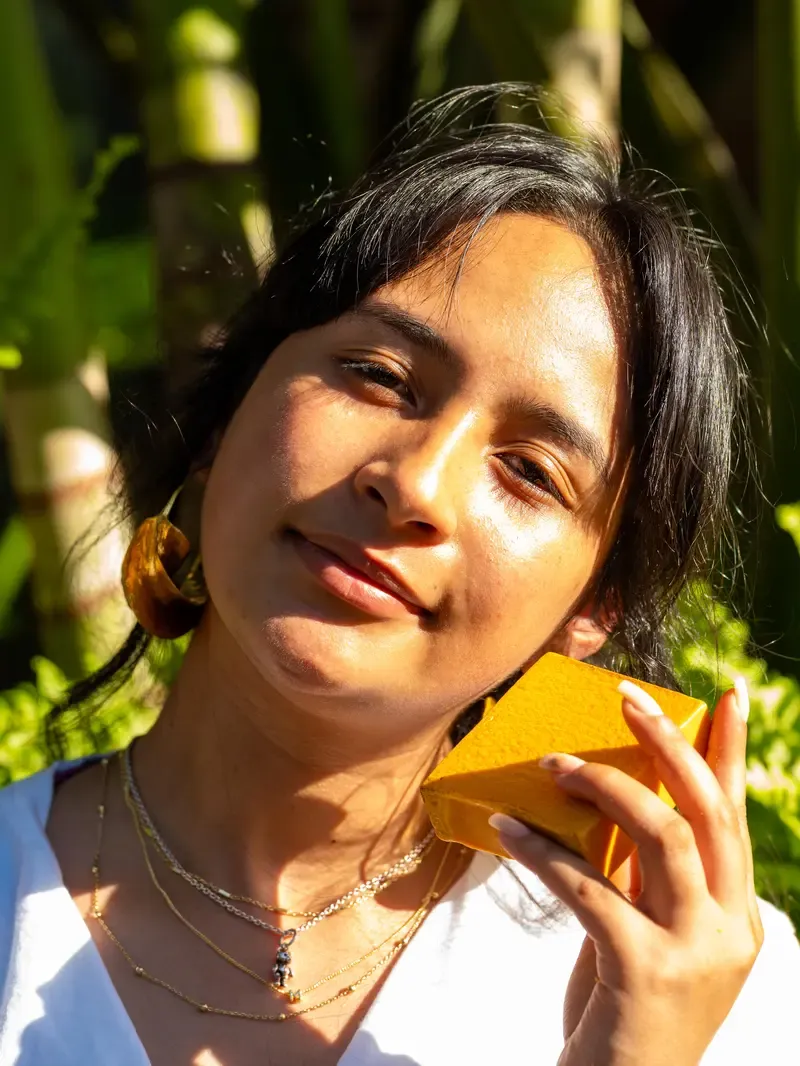 Honey Glow Lemon Turmeric & Kojic Acid Brightening Soap, Dark Spot Remover 2PC