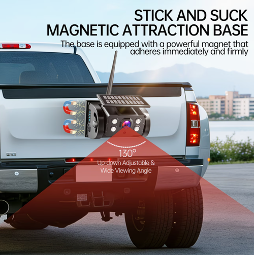 Wireless Wifi Magnetic Backup Camera Installed in One Minute