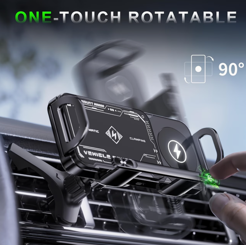 Two-In-One Automatic Rotating Car Holder