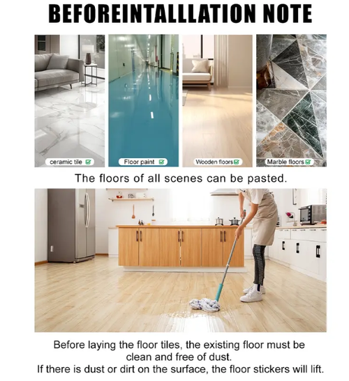 Easy Installation Home Renovation Tile Stickers