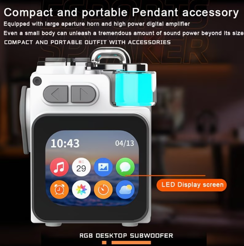 Ultra-Compact Portable Mini Speaker with Multi
