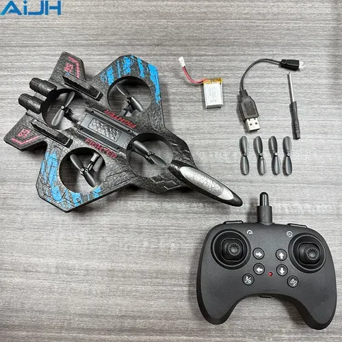 AiJH Unbreakable EPP RC Plane for Beginners – Wireless, Equipped with One-Key Return