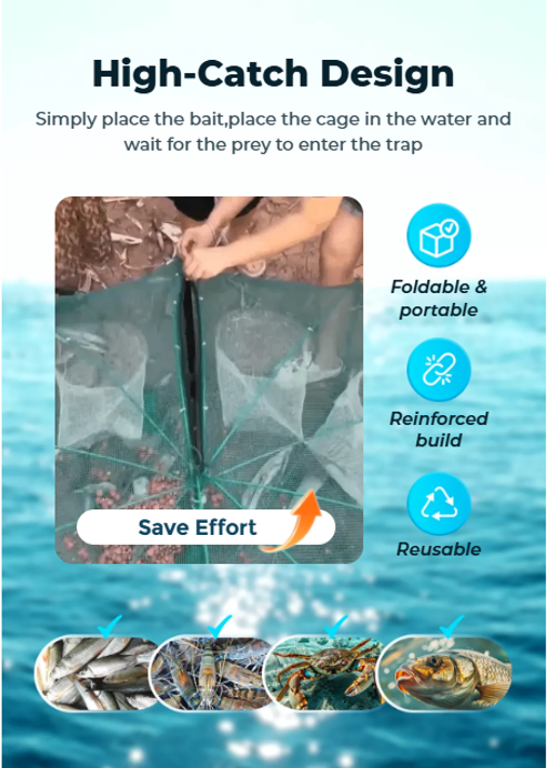 SeaCatch Pro Fish Trap – Your Easy Catch Solution