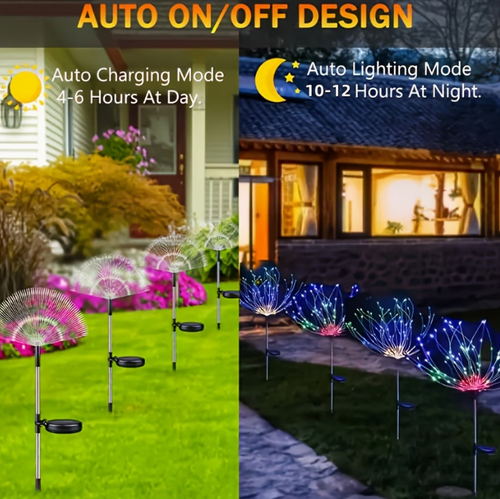 8pcs Set - Christmas Decoration, IP65 with 8 Lighting Modes. Christmas Decoration Is Used for DIY Decoration Of Gardens, Courtyards, Parties, Christmas Lighting | Easter Decoration