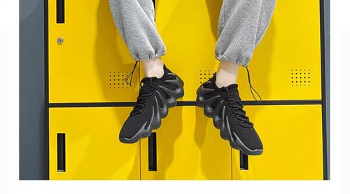 Mens Lace Up Sneakers Shoes Casual - Black