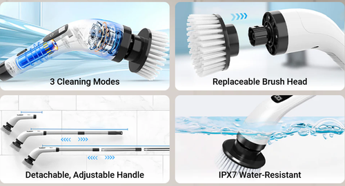 Cordless PowerSpin Scrubber Power. Precision. Convenience. OneTool Cover All Your Daily Cleaning.