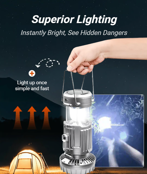 SOLARFAN LAMP  5-in-1