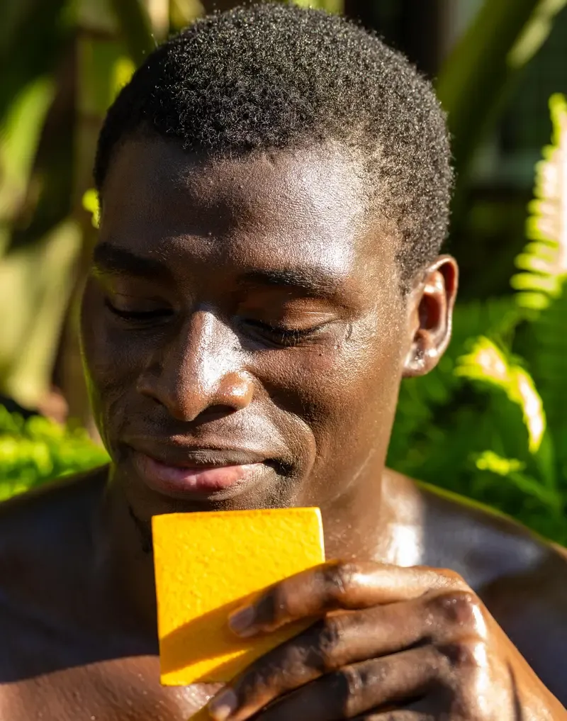 Honey Glow Lemon Turmeric & Kojic Acid Brightening Soap, Dark Spot Remover 2PC