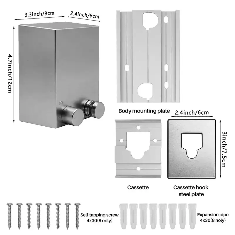 Stainless Steel Retractable Clothesline, Invisible Wall-Mounted Clothesline for Storage and Sun-Drying, Adjustable Heavy-Duty Balcony Drying Rack for Home and Hotel, Summer Gift