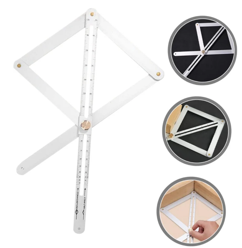 Echer Multifunctional pentru Masuratori Precise in Constructii si Tamplarie