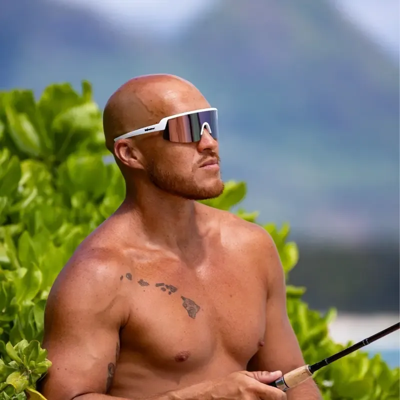 BOMB RIPPA ANSI Z87+ Safety Sunglasses with 7 Base Sports Wrap Cylinder Lens for Maximum Protection and Ergonomic Comfort