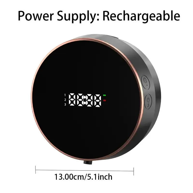 Wall Mounted Automatic Soap Dispenser, 1 Count Rechargeable Touchless Auto Foaming Soap Dispenser, Electric Smart Soap Dispenser for Bathroom Kitchen