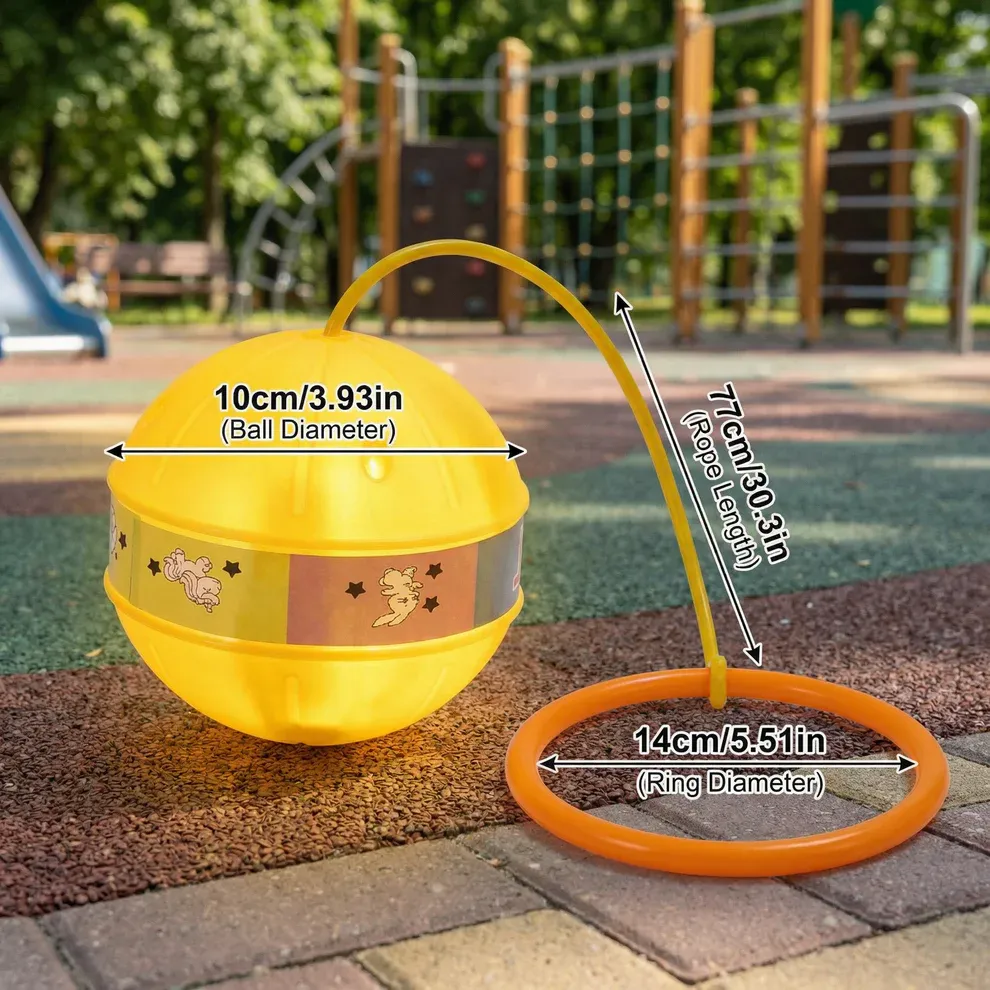 LED Ankle Skip Ball – Interactive Jumping Toy for Kids