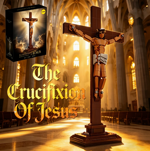 Jesus Cross Building Block Set
