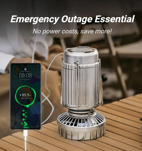 SOLARFAN LAMP  5-in-1