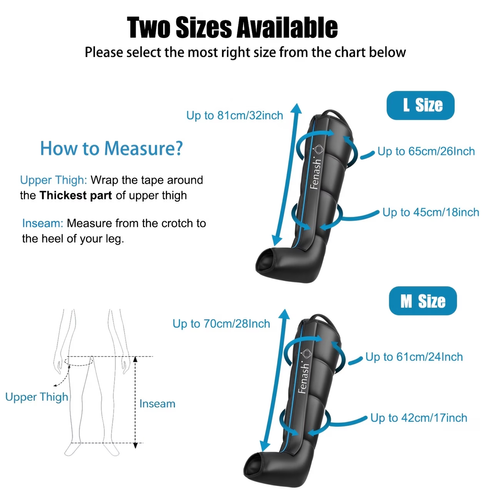 2 Pics Professional Massager Personal Care Accessories Massagers Professional Massage Equipment, Full Massager System with Dynamic Compression Technology, Kneading Squeeze Deep Relaxation, Christmas Gift for Dad Mom And Lover