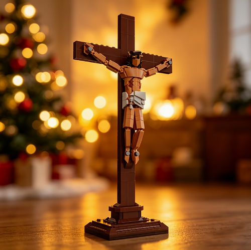 Jesus Cross Building Block Set