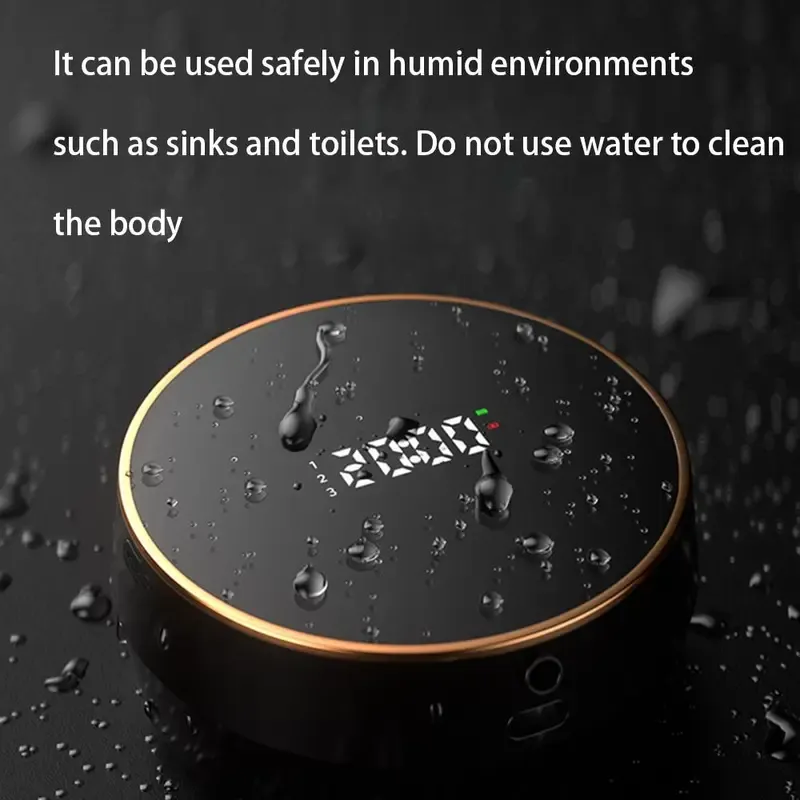 Wall Mounted Automatic Soap Dispenser, 1 Count Rechargeable Touchless Auto Foaming Soap Dispenser, Electric Smart Soap Dispenser for Bathroom Kitchen