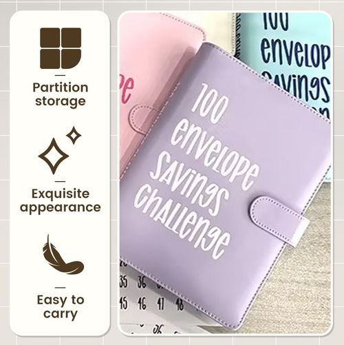 100-day Money-saving Envelope Challenge Binder
