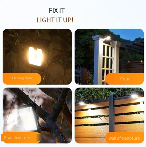 🎄🔥 Outdoor Clip-on Solar Light with Motion Sensor🔥