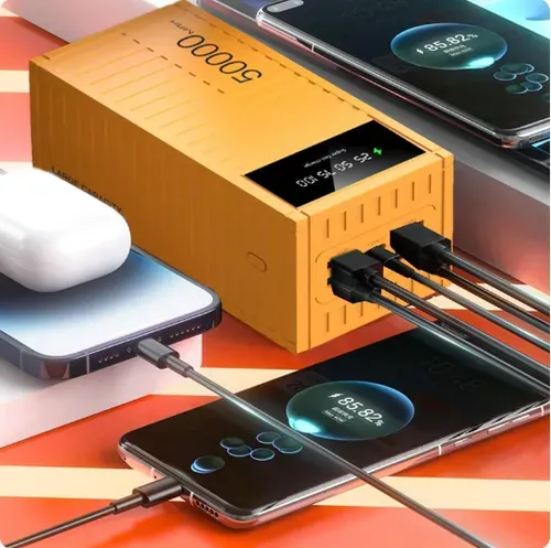 Multifunctional 5o000mAh Portable PowerBank